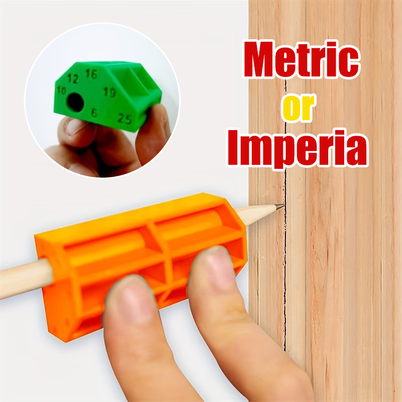 Test Instruments - Penggaris Penanda Paralel Multi-Ukuran Metrik/Imperial Alat
