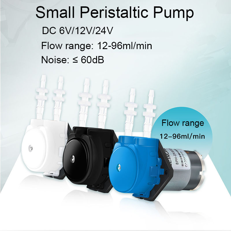 Mini Peristaltic Pump 12V - Pompa Peristaltik Kecil DC 6V/12V/24V Pompa