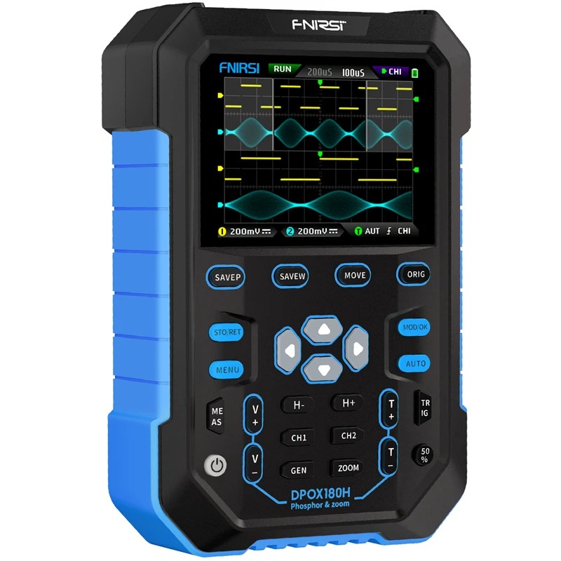 FNIRSI DPOX180H Osiloskop Digi - Fnirsi Digital Oscilloscope Handheld ulasan dan harga