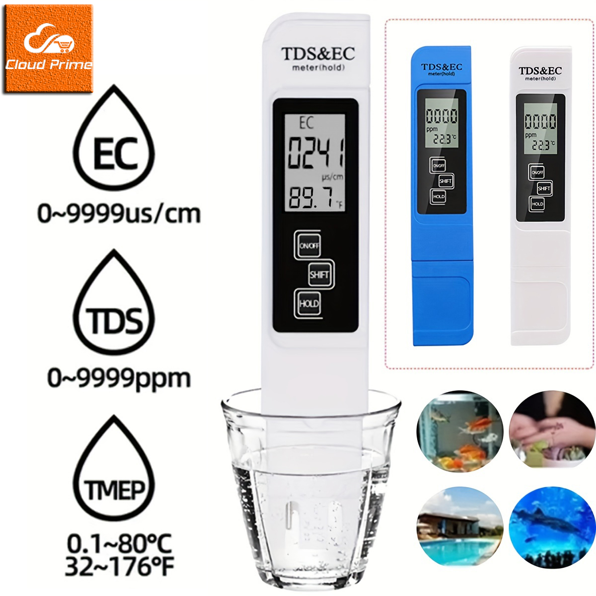 Pena deteksi kualitas air, 3in - Ph Meter Digital Water Tester ulasan dan harga