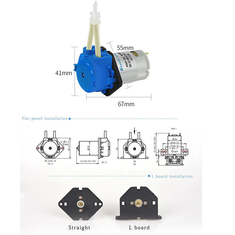 Pompa Peristaltik Kecil DC 6V/ - Mini Peristaltic Pump 12V ulasan dan harga